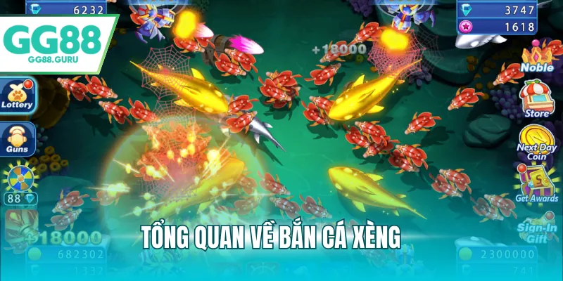 Bắn Cá Xèng – Trò Chơi Giải Trí Cho Người Chơi Thích Săn Thưởng 2 Tổng quan về bắn cá xèng