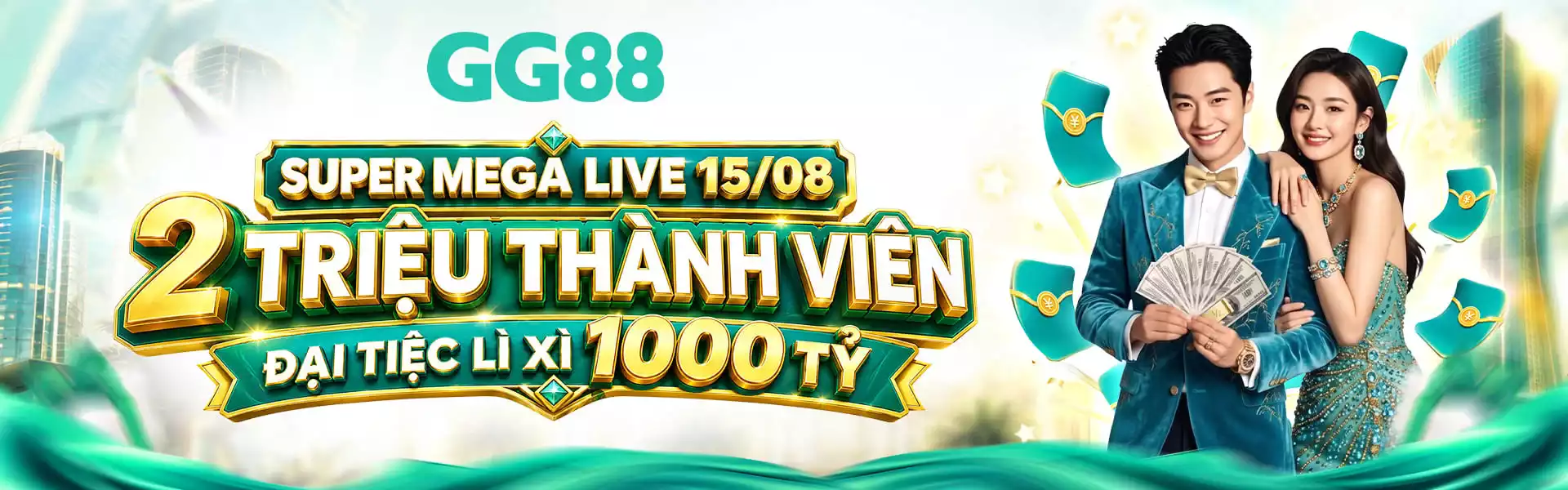 GG88 - Link Truy Cập Trang Chủ GG88.COM | Đăng Ký GG 88 +88K 9 GG88 GURU Banner Super Mega Live 15/8
